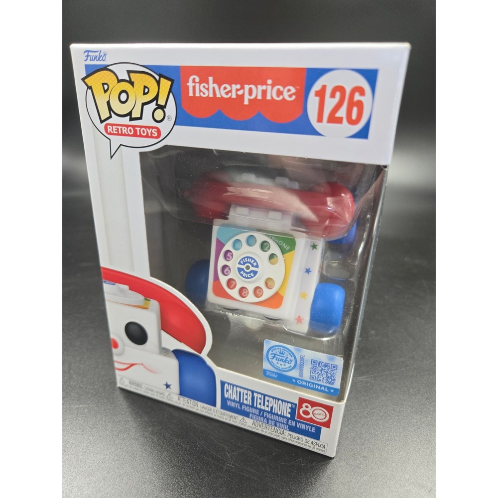 Funko Pop Retro Toys Fisher-Price Chatter Telephone 126 Special Edition 76065